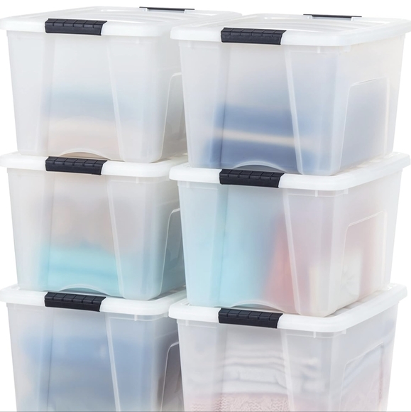 Storage boxes with lid - Picture 1 of 1